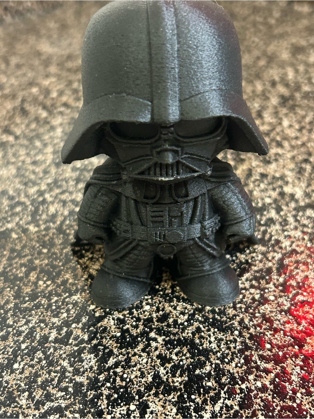 Star Wars-Inspired Kids Black Vinyl Figure Toy